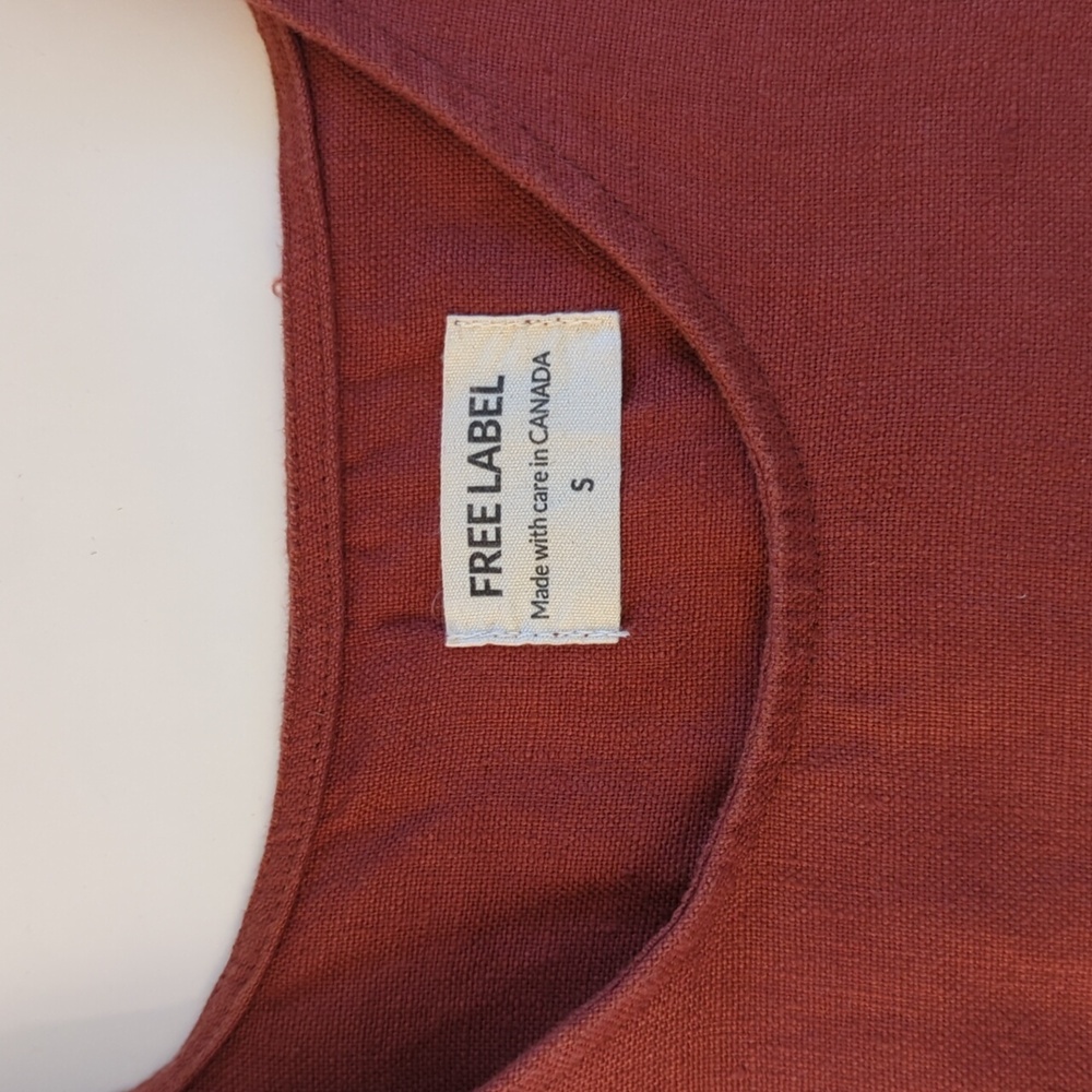 Free Label Apron Shirt - Size S - Picture 3 of 5